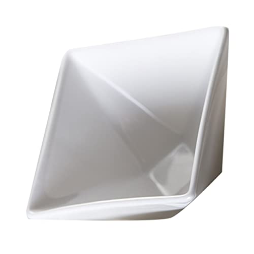 Luxshiny Ceramic Dipping Sauce Bowl European Style Small Seasoning Dish for Condiments Appetizers and Desserts Versatile Bowl for Home Parties and Travel