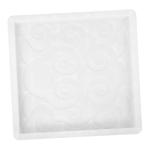 CLISPEED Stampo Per Pavimentazione in Riutilizzabile Stampo Per Piastrelle Per Uso Esterno Vialetti in Motivo Nuvola