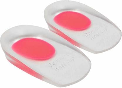 Spefez Insole Silicon Gel Heel Pads, Anti Crack, Full Length, Toe Protecter For Pain Relief Repair, Anti-skidding, Support Slippers (Combo) (SF-Heel-Toe) 1