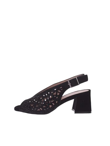 Sandale Bijou ajourée en daim beige clair chic n653q pour femme