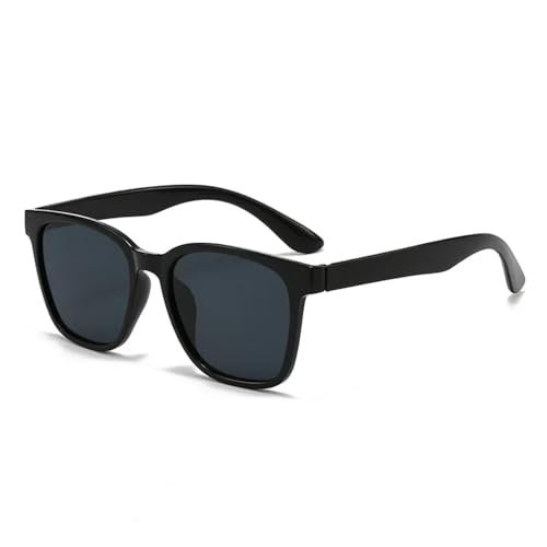 Lunettes de soleil vintage grand format monture robuste chic unisexe