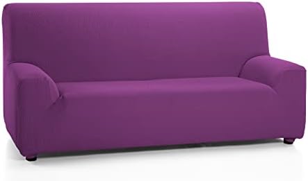 Martina Home Sofa Cover Elastic,, fabric , Orange , 2 Places of 120 to 190 cm wide