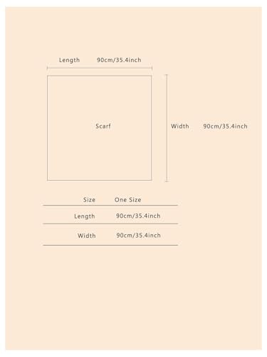 Floerns Women's Satin Scarf Silk Bandana Headscarf Sleeping at Night Hair Scarves4