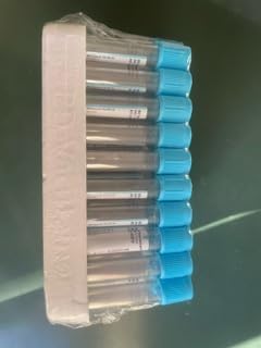 Provetta sottovuoto con sodio citrato tamponato 2,7 ml confezione da 100 pezzi
