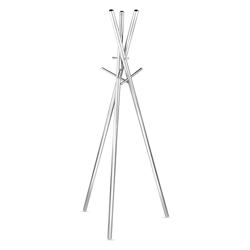 MEZZLIN Garderobenständer Stabiler Kleiderständer mit Neun Haken für...