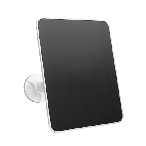 Reolink Solarpanel 2S mit 5900mAh-Akku 6W-Solarladegerät Akkukameras doppelte Stromversorgung Aufladen bei kalten Temperaturen IP67 Wasserdicht Stromversorgungslösung für Outdoor