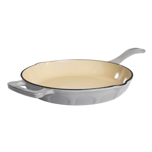 Lodge 11-Inch Luxe Enameled Cast Iron Skillet