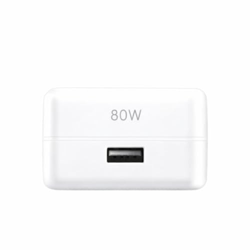 Image of Original 80W Fast Adapter Compatible with Op po | Reno8 / Reno 8t / Reno 8 Pro / F23 / A79 (Adapter Only) | USB Type C GFR642