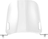 Parabrezza per scooter elettrico, 2,2 mm di spessore, protezione trasparente per parabrezza di piccole dimensioni per moto, bici, ATV