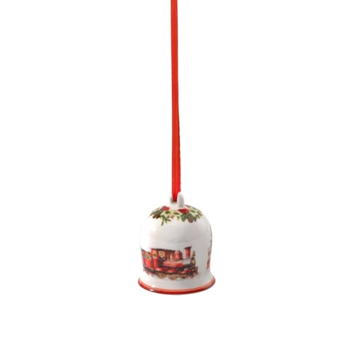 Villeroy & Boch Annual Christmas Edition Bell Ornament, Premium Porcelain, Limited Edition, Dated 2025 Bell Shaped Christmas Ornament