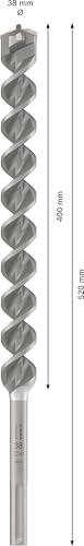 Bosch 1 x PRO SDS max-4 hamerboor (voor gewapend beton, betonbloksteen, 14,00 mm, professionele accessoires boorhamer