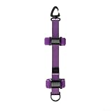 Fixation sécurisée à trois points : conçu avec trois points d'ancrage pour une fixation stable et sans oscillation ; s'adapte aux sangles jusqu'à 8 cm de large et maintient la fiabilité sur les terrains inégaux ou les mouvements rapides.