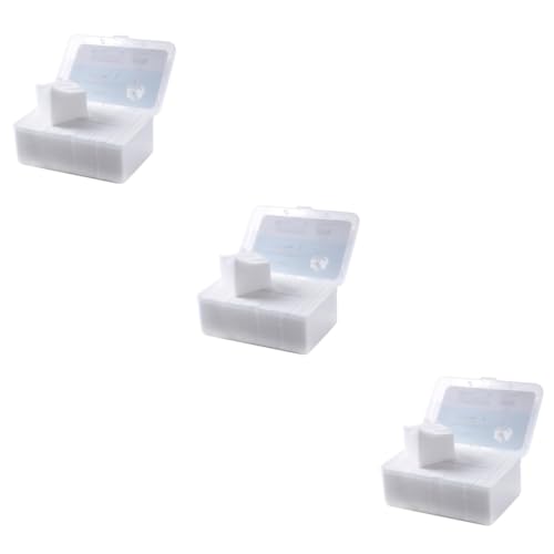 minkissy 3sets Makeup Facial Pads Women Cosmetic Pad Round Cotton Ideal for Makeup Removal Skin Care 1000pcs*3