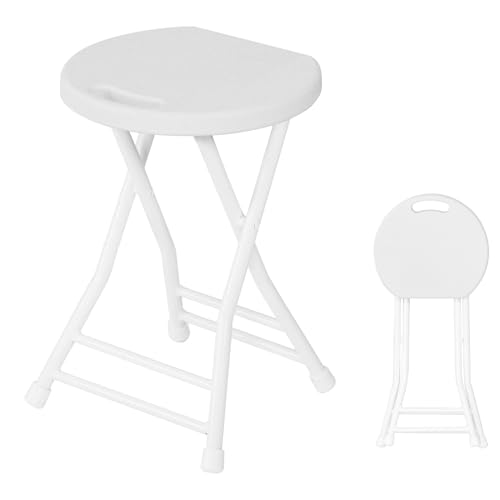 Tabouret de bar pliable portable idéal pour optimiser l'espace en petit dortoir et studio