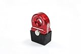 SALMAN Winch Shackle Aluminium Alloy 6061-T6 for ATV UTV Trucks and Sport-Utility Vehicles (Red)