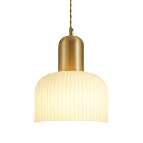 Lustre en bois japonais MOCHAMIK et suspension en verre E27 pour restaurant