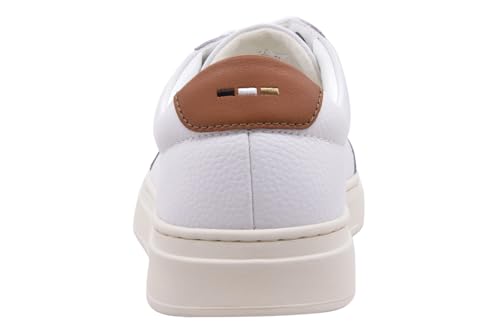 Image of BOSS Men's Kieran Smooth Leather Tennis Sneaker