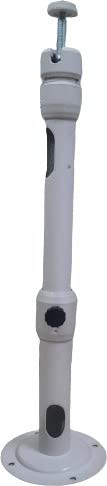 Device of Sii with SHEIKH INDUSTRIES (INDIA) 2 Feet Iron White Security CCTV Camera Bracket Projector Ceiling Wall Mount Hang Ceiling Mount Flexible Indoor Outdoor Bracket Extendable Tilt