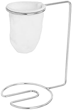 Coador de Café Individual Passador de Pano Suporte Cromado