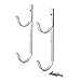 LOKLNEYK 2-Pack Aluminum Pool Tool Hangers - Heavy Duty Hooks for Telescopic Poles, Skimmers & Pool Accessories