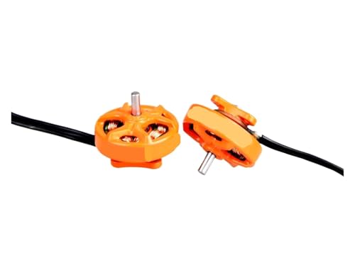 V3 1002 14000 19000KV 22000KV 1-2S �u���V���X���[�^�[�A75mm 2-2.5�C���` FPV �_�N�g�h���[���ɑΉ�(4pcs Orange 22000KV)