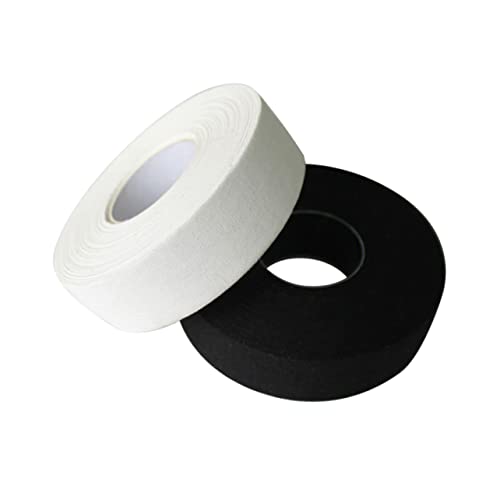 BESPORTBLE Hockey Stick Tape 2 Pcs 25m Length Black Athletic Tape Hockey Stick Wrapper