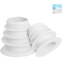 Gekufa Pool Skimmer Cone Adapter Compatible with Zodiac Baracuda & Pentair Kreepy Krauly, Replacement W70263 W63900 K121110, Fits 2" Skimmer Port Only, Works with 1.5"-2" Hose
