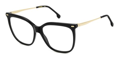 Carrera Lunettes de Vue 3062 monture noir et or 55mm chic pour femme