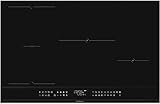 Largeur : 80 cm De Dietrich DPI4831BT, Plaque à induction Infinite Black, Black