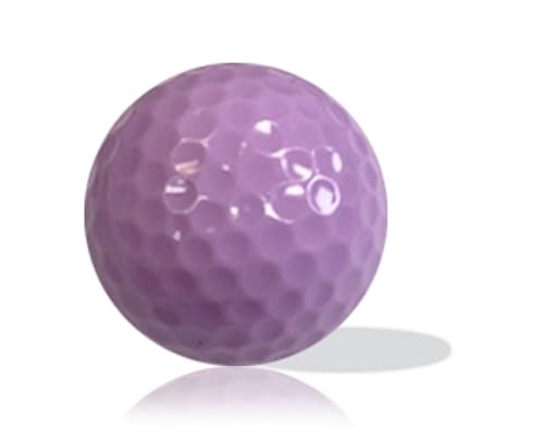 GBM Plain Lavender Golf Balls – Standard 2-Piece Construction Golf Balls Gift for Dad, Husband, Perfect for Parties, Events & Short Game Play, Birthday's, Father's Day, Set of 12