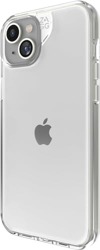 ZAGG Crystal Palace Protective Case for Apple iPhone 15/iPhone 14/iPhone 13, Slim Design,13ft Drop Protection, Wireless Charging, Graphene, Enhanced Grip, Clear (B0CJ5SHWDL) Amazon Price History, Amazon Price Tracker