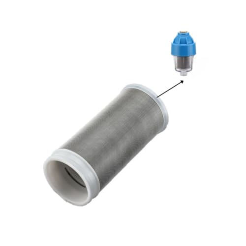 Cartucho de repuesto filtro antiarena lavadora agua baño grifo pozo para sedimentos impurezas óxido bombas con cartuchos filtrantes reemplazables 40 micras universal Filtro de repuesto interno