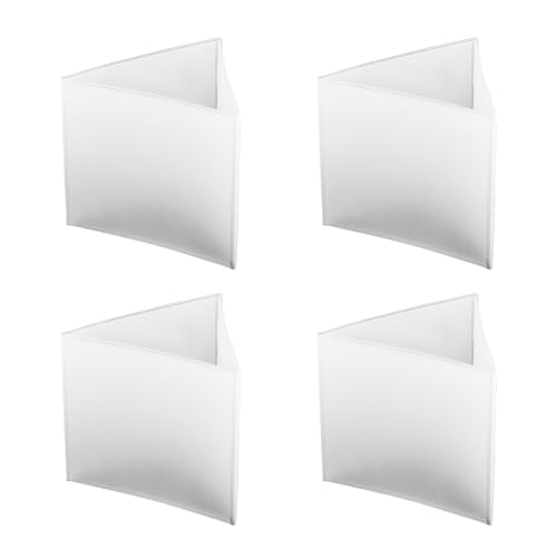 Porte-cartes de mahjong x4 transparents de 17x13,2 cm pour grande carte de score