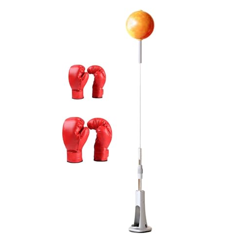 Yiju Boxing Speed Training Ball with Adjustable Height for Home Fitness, 127 to 139cm