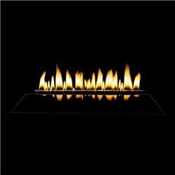Decorative Top for Fireplace Polished Black