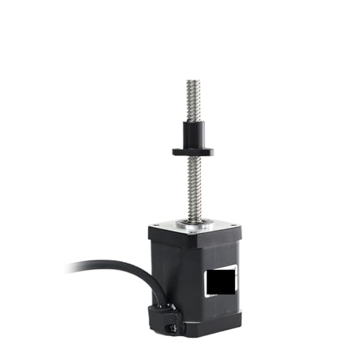 Motor paso a paso lineal Nema 17 17HS3401-FS-T8 y varilla roscada T8 de 150 mm