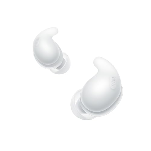 Image of Sony LinkBuds Fit - Wireless Noise Cancelling Bluetooth Earbuds - Comfortable, Lightweight, Hi-Res Sound, IPX4 Protection, Ambient Noise Mode, 21h Battery, Multipoint Connection, iOS & Android - White