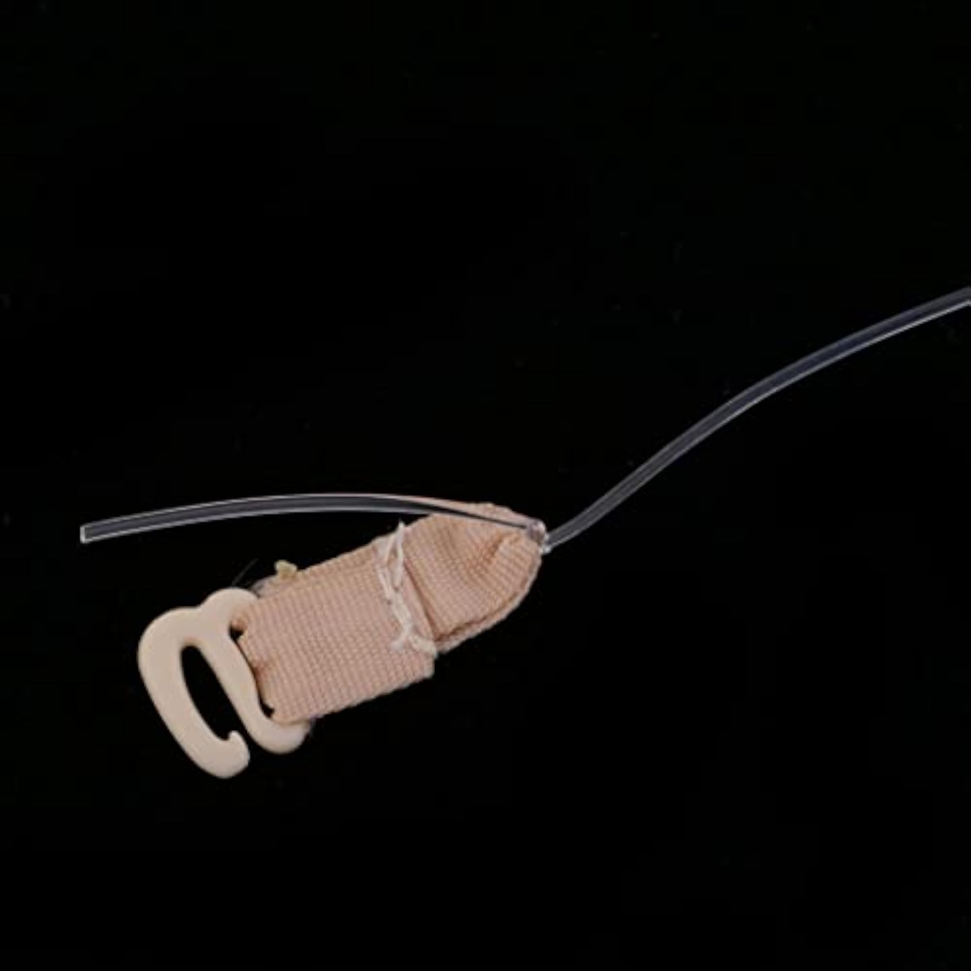 Elastic Fish Line Nylon Wire with Hook for Hair Extensions