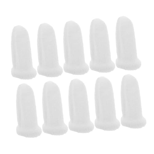 Toddmomy Pet Cleaning Gloves Set Dog Finger Toothbrush Gentle Dog Cat Oral Care Kit