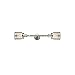 Innovations 208L-SN-G58 2 Vertical Bath Vanity Light, Brushed Satin Nickel