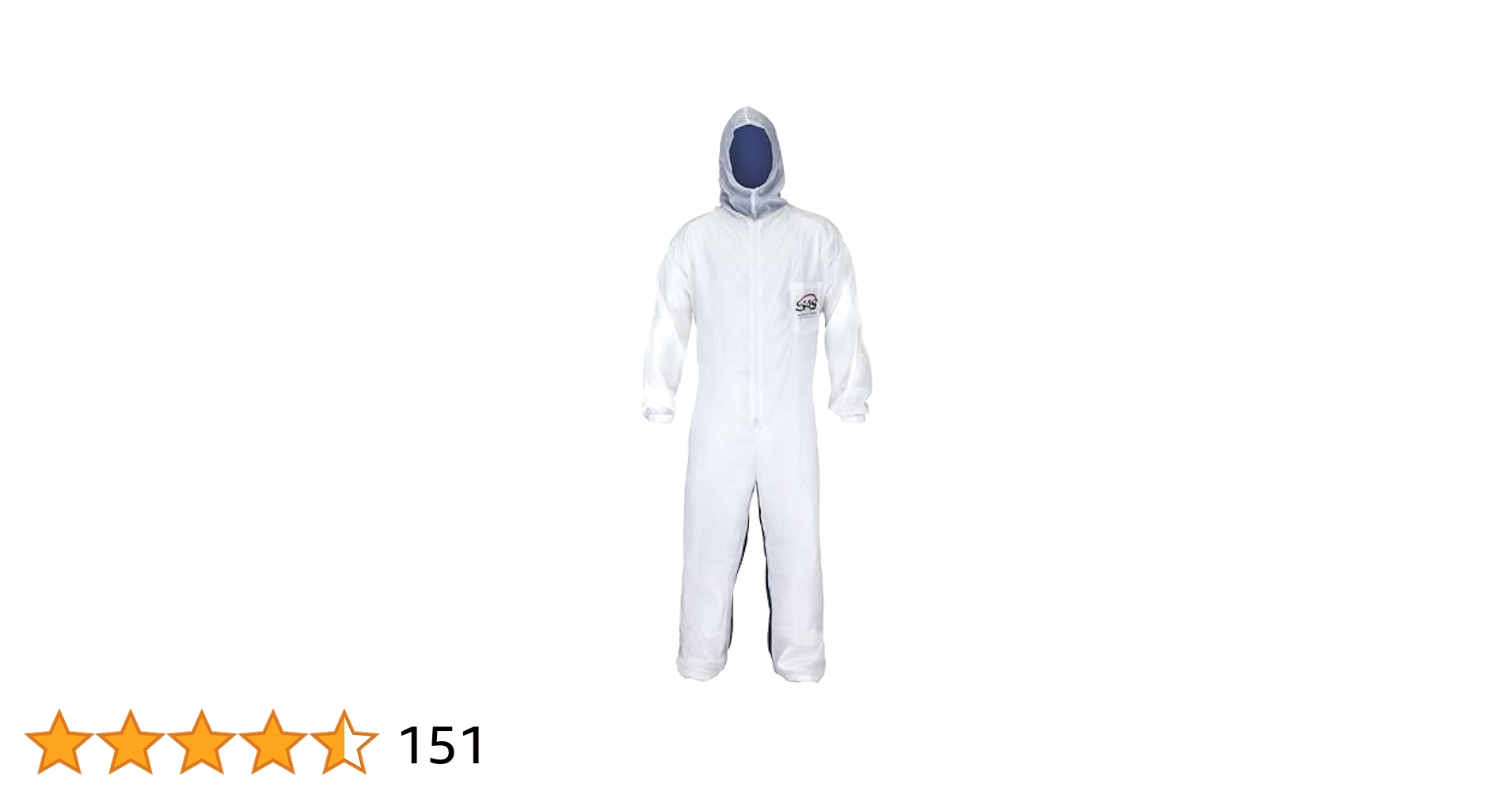 【SINOON】24SS COTTON OVERALL (WHITE) SAS Safety Corp Moonsuit Nylon and Cotton Coverall | Machine