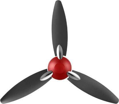 USHA Bloom Daffodil GoodBye Dust 1200 mm Blade Ceiling Fan (Sparkle Red, Black, Pack of 1) 17
