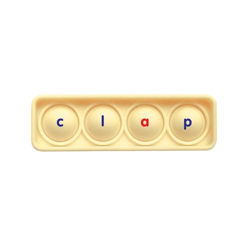 Image of Junior Learning CCVC Bubble Boards Pop and Learn, Decodable, Language Arts and Sensory Learning, for Ages 5+, Grade K