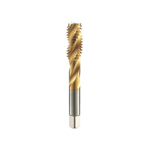 Image of 7/16-20 Spiral Flute Thread Taps,High Speed Steel Machine Tapping Tools for Machinist Repair,DRINYOUNG (Spiral Flute Taps, 7/16-20)