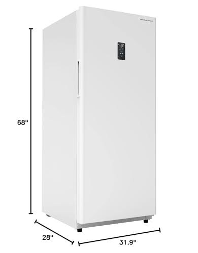 Hamilton Beach HZ8971 17 Cu Ft Upright Convertible Fridge/Freezer-Frost Free-Reversible Door-Removable Glass Shelves-Led Interior Light thumb #7