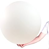 COLORFUL ELVES Large White Balloons 36 Inches 4 Pack Giant Jumbo Big Thicken Round White Balloon for Wedding Party Decorations