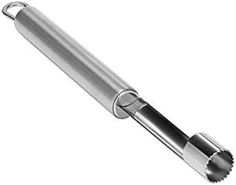 Stainless Steel Apple Corer with Safe Grip Fruit Corer Remover
