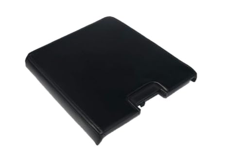 Center Console Lid Replacement Kit with Latch - Compatible with Chevy, GMC, Cadillac - 2007-2013 - Silverado 1500, Avalanche, Tahoe, Suburban, Sierra 2500HD, 3500HD, Yukon XL - 20864151, 20864153