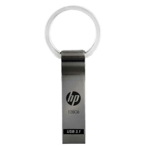 HP 128GB USB 3.1 Metal Key Ring Design Flash Drive