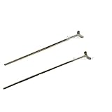 100Pcs Ball Retainer J Clasp Oblique Clasps Bars 0.9mm Dental 0.8mm Y-Type Scheu Style Orthodontic Anchor